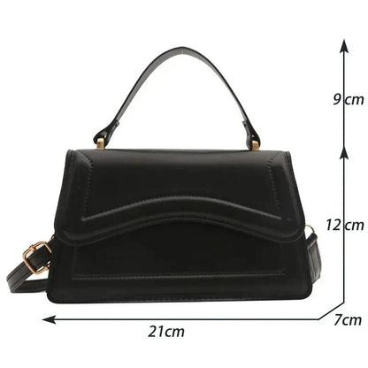 Bolsa Feminina Transversal com Design Estruturado Modelo Belle Époque